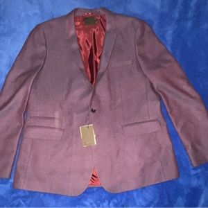 Men’s 52” Plus Asos Blazer Single Breasted w/pockets